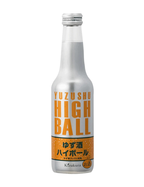 Kizakura Yuzu Sake High Ball 250ml
