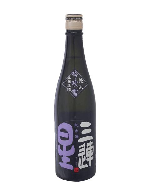 MIFUKU JUNMAI SANRENSEI 60% KURO (BLACK) 720ML