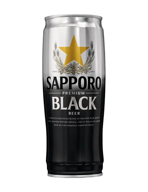 Sapporo Premium Black Beer Can 650ml