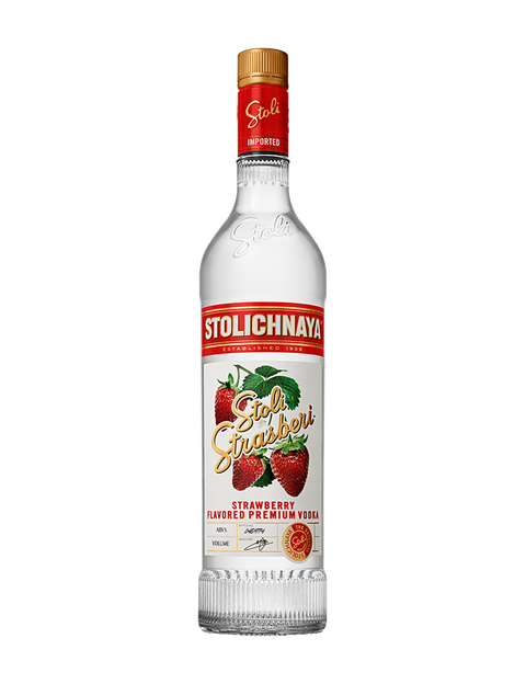 Stoli Strasberi Vodka 750ml