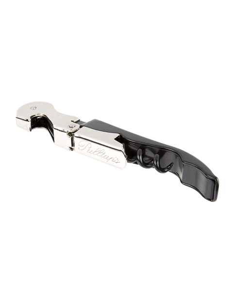 Pulltap's Double-Hinged Corkscrew - Black & Stainless Steel - Ralph's Wines & Spirits