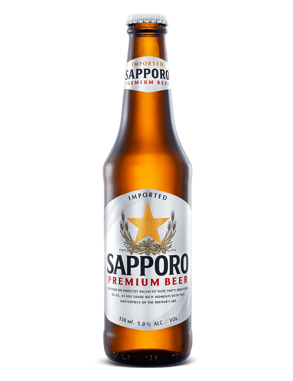 Sapporo Premium Beer Bottle 330ml - Ralph's Wines & Spirits