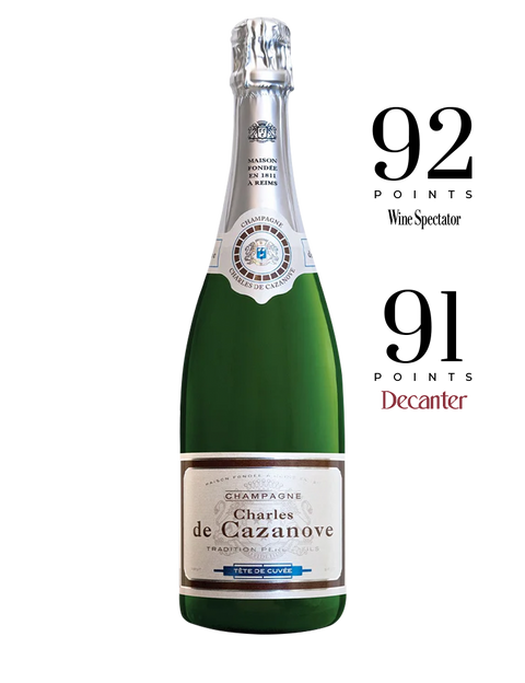 Charles De Cazanove Tradition Pere Et Fils Tete De Cuvee Brut 750ml
