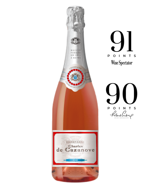 Charles De Cazanove Tradition Pere & Fils Brut Rose 750ml
