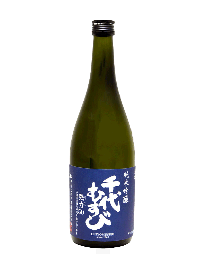 CHIYOMUSUBI JUNMAI GINJO 50% 720ML