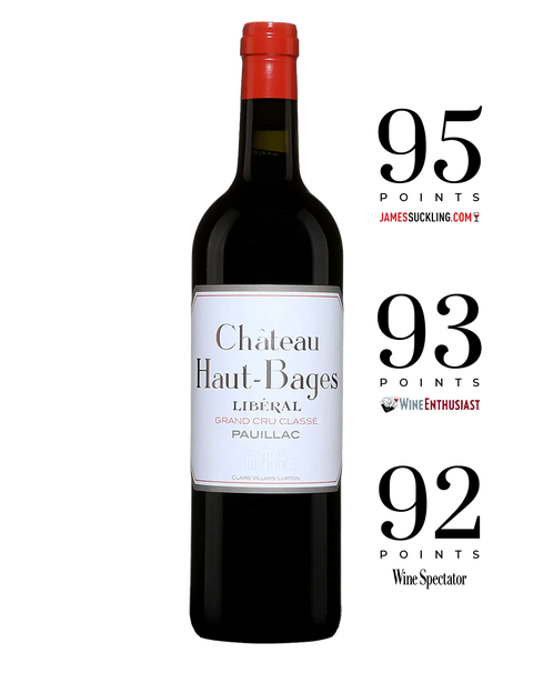 Chateau Haut-Bages Liberal Grand Cru Classe 16' 18' 750ml