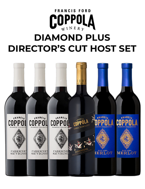 Coppola Diamond plus Director’s Cut Host Set (6 Bottles)