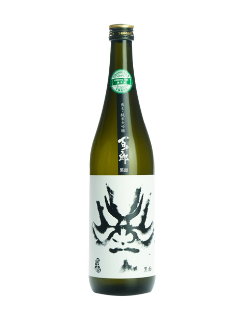 Hyakujuro Junmai Daiginjo Kurojura "Black face" 720ml