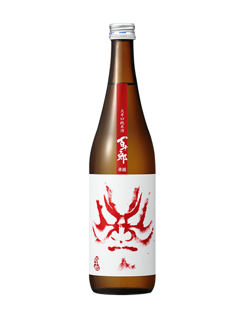 Hyakujuro Junmai Karakuchi Akazura "Red Face" 720ml