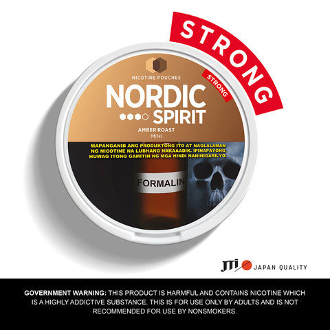 Nordic Spirit Amber Roast Strong Nicotine Pouch