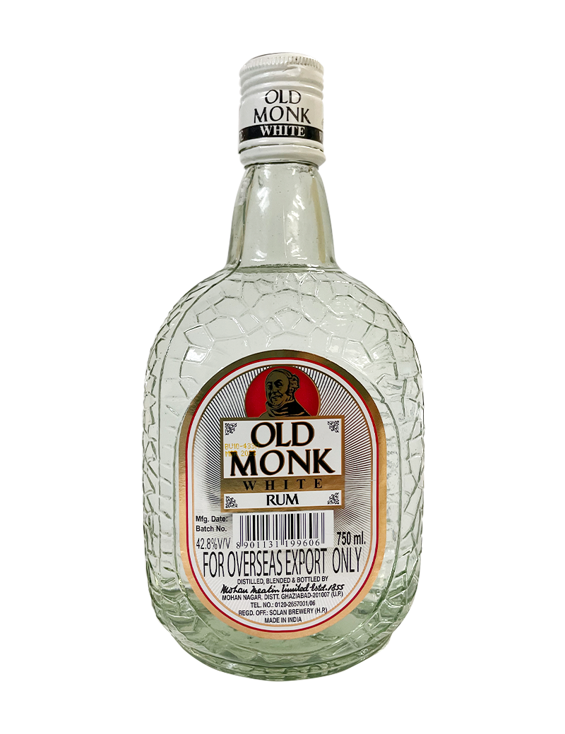 Old Monk White Rum 750ml