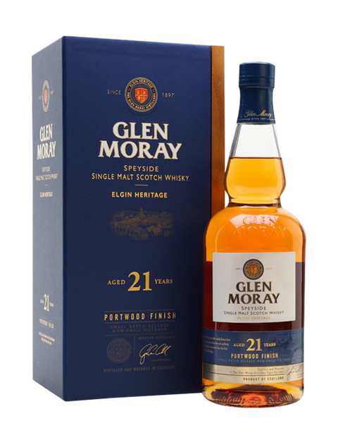 Glen Moray 21 Year Old 700ml