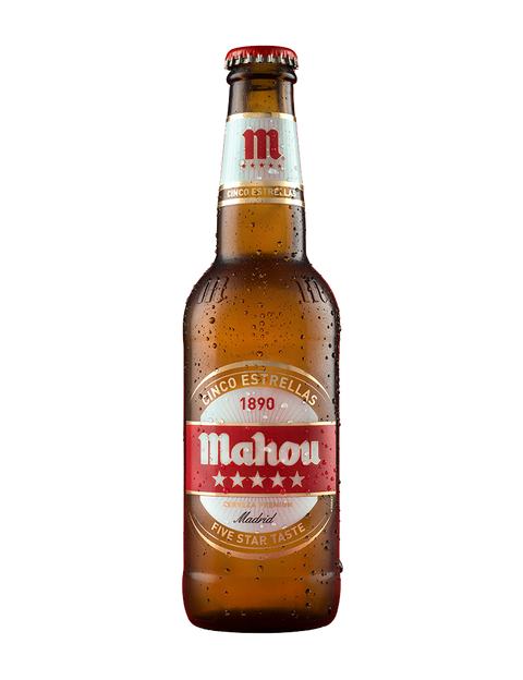 Mahou Cinco Estrella Premium Beer 330ml