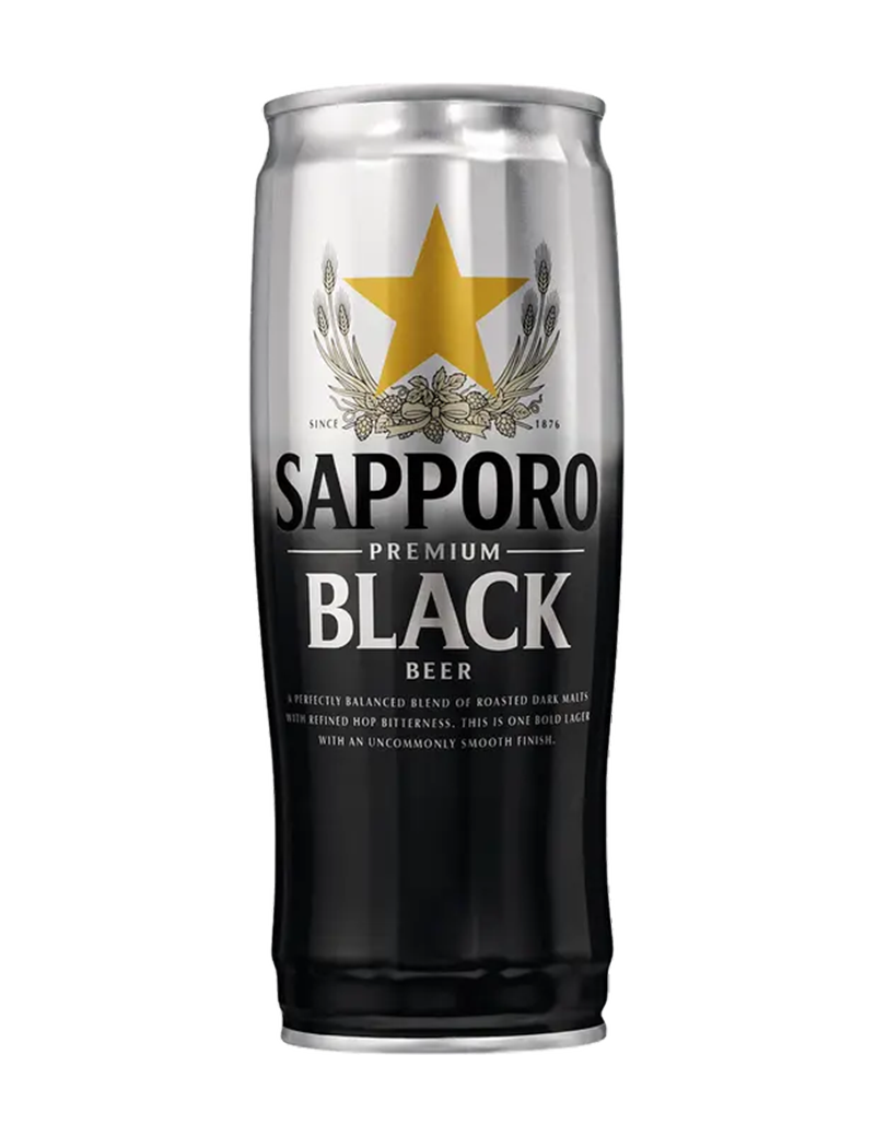 Sapporo Premium Black Beer Can 650ml