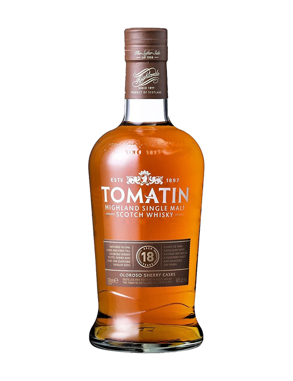 Tomatin 18yo Single Malt Whisky 700ml