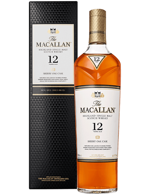 Macallan 12YO Sherry Oak Cask 700ml - Ralph's Wines & Spirits