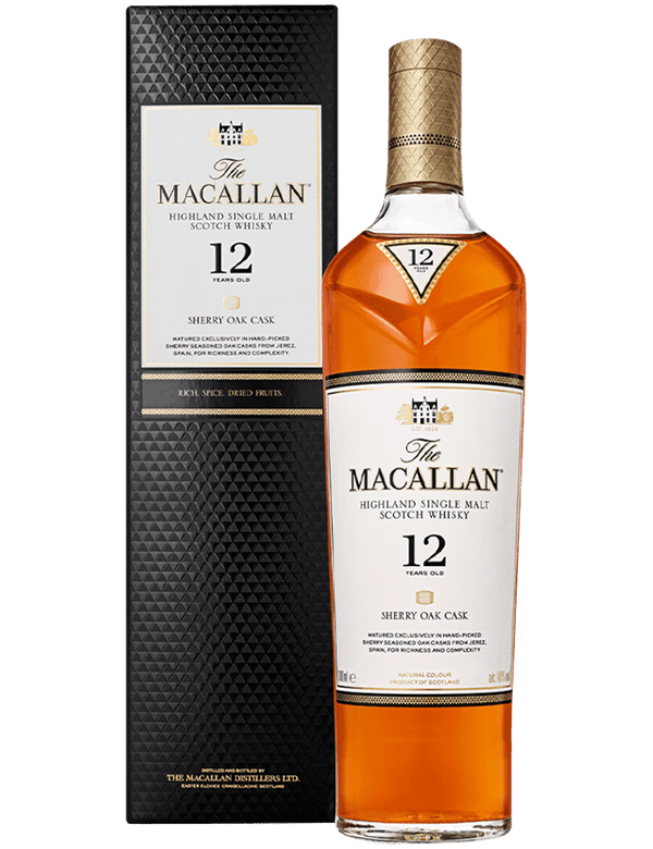 Macallan 12YO Sherry Oak Cask 700ml - Ralph's Wines & Spirits