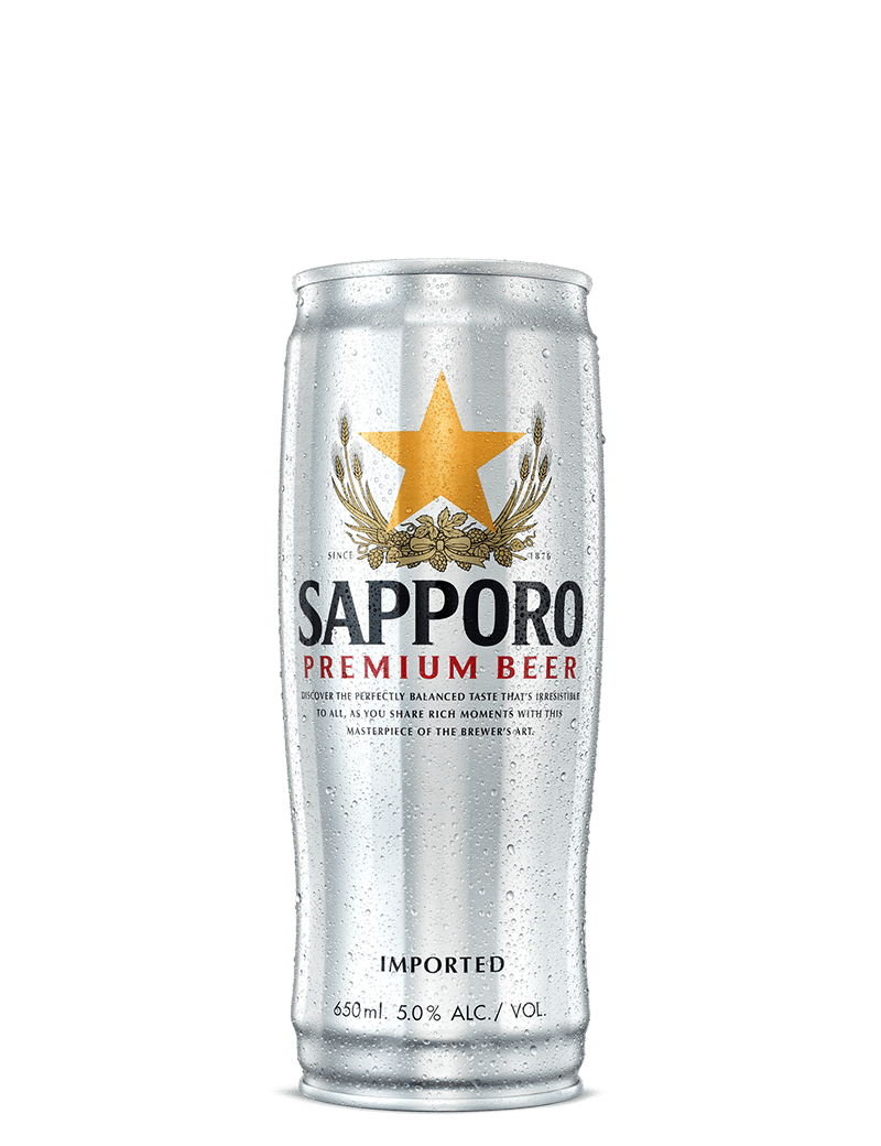 Sapporo Premium Beer Can 650ml - Ralph's Wines & Spirits